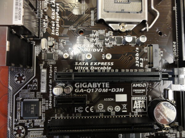 SCHEDA MADRE GIGABYTE GA-Q170M-D3H SOCKET 1151 - immagine 3