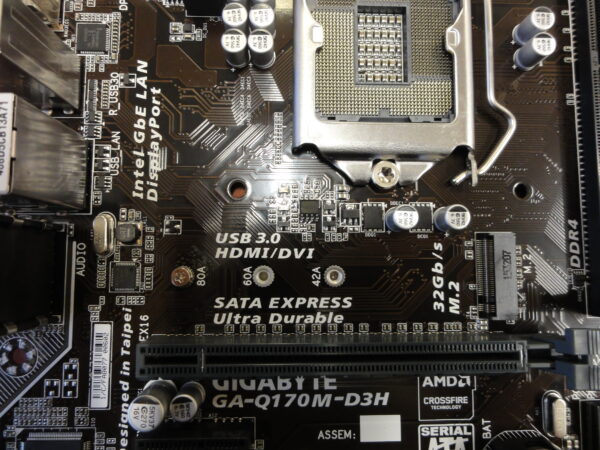 SCHEDA MADRE GIGABYTE GA-Q170M-D3H SOCKET 1151 - immagine 7