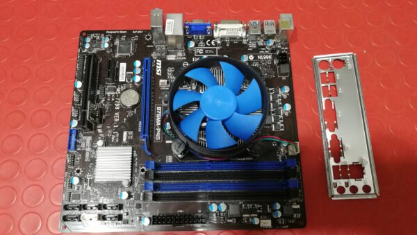 SCHEDA MADRE MSI B75MA-P45 SOCKET 1155 + CPU i3 3240 + VENTOLA + DISSIPATORE
