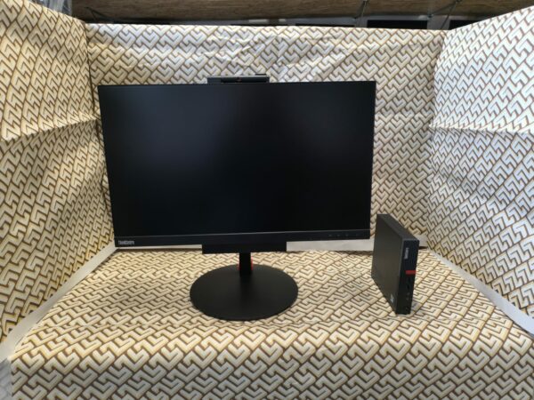 LENOVO ThinKCentre AIO ALL IN ONE i3 6100 SSD M2 256GB RAM 8GB WEB CAM - immagine 10