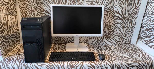 COMPUTER FISSO i5 4690 PIU' MONITOR 24 POLLICI TASTIERA MOUSE WINDOWOS 11 PROFESSIONAL