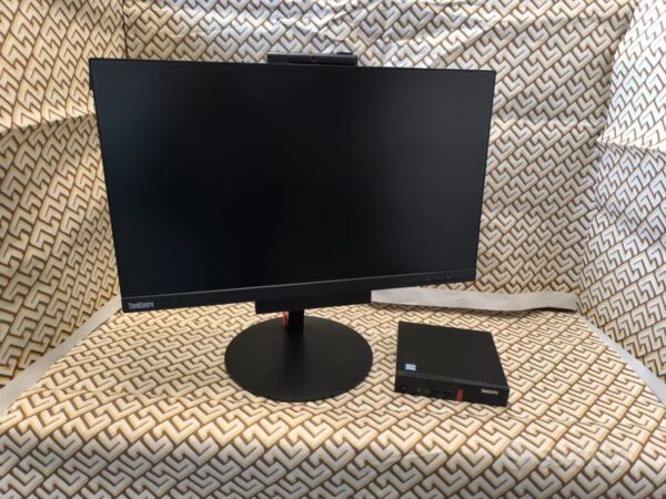 COMPUTER LENOVO ALL IN ONE i5 7500 SSD M2 500GB RAM 16GB WINDOWS 11 PROFESSIONAL WIFI BLUETOOTH WEB CAM - immagine 2