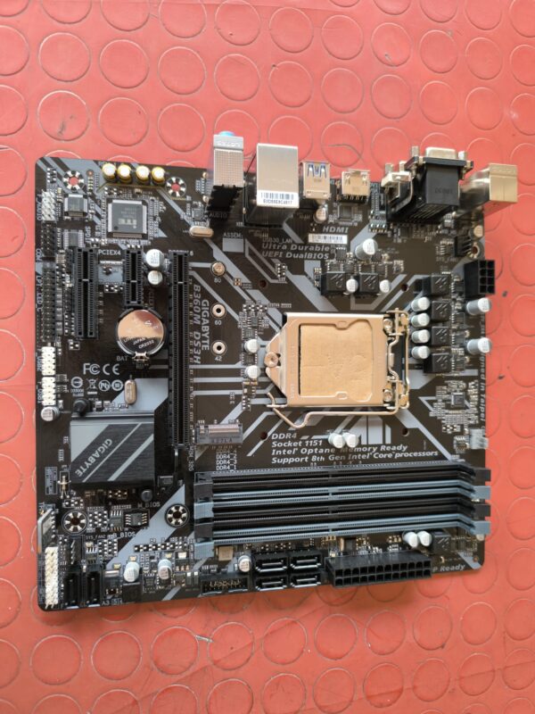 SCHEDA MADRE GIGABYTE B360M DS3H SOCKET 1151 DDR4 HDMI PRODOTTO NUOVO - immagine 4